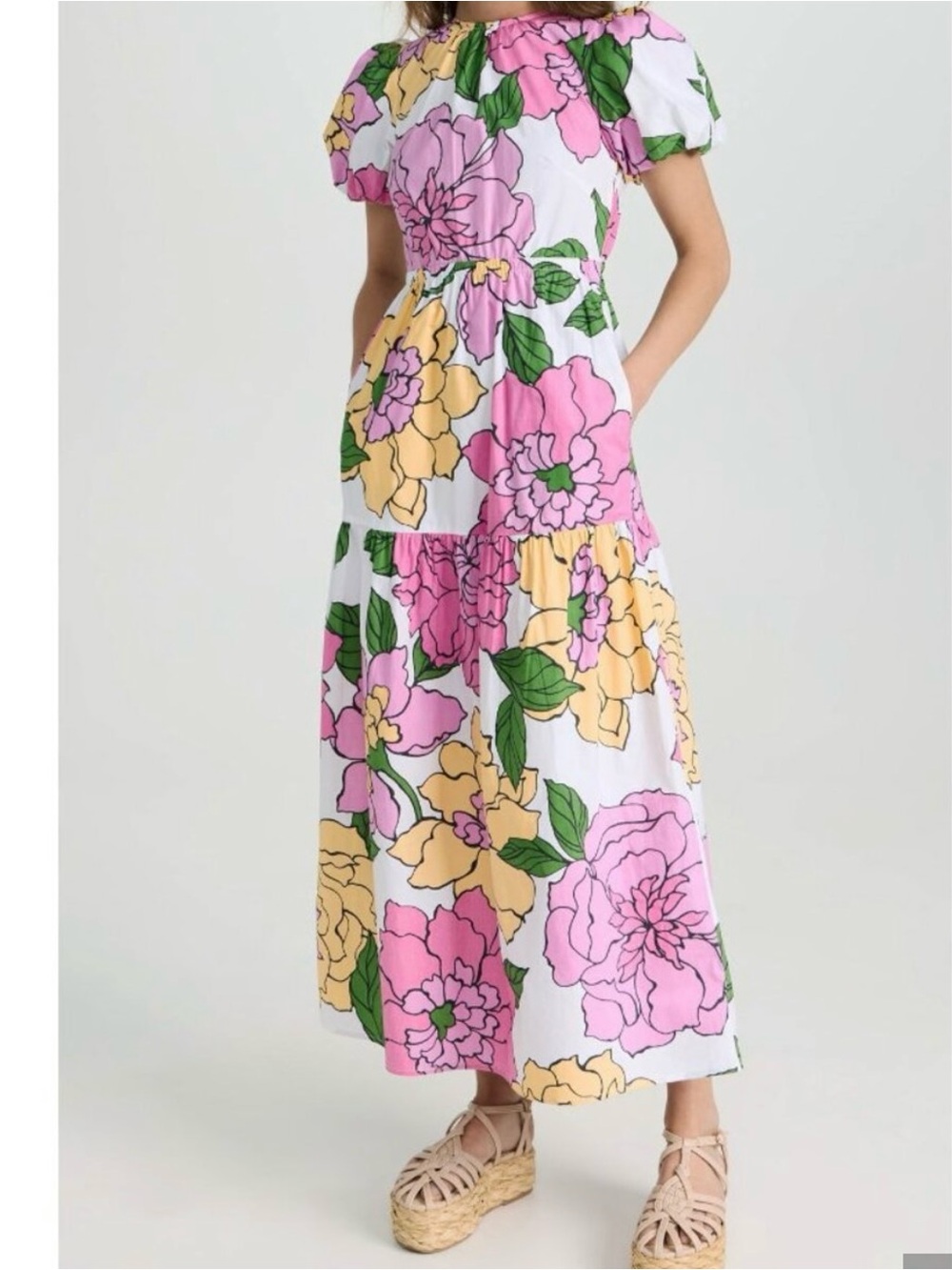 Banjanan Valeria Floral Dress Medium